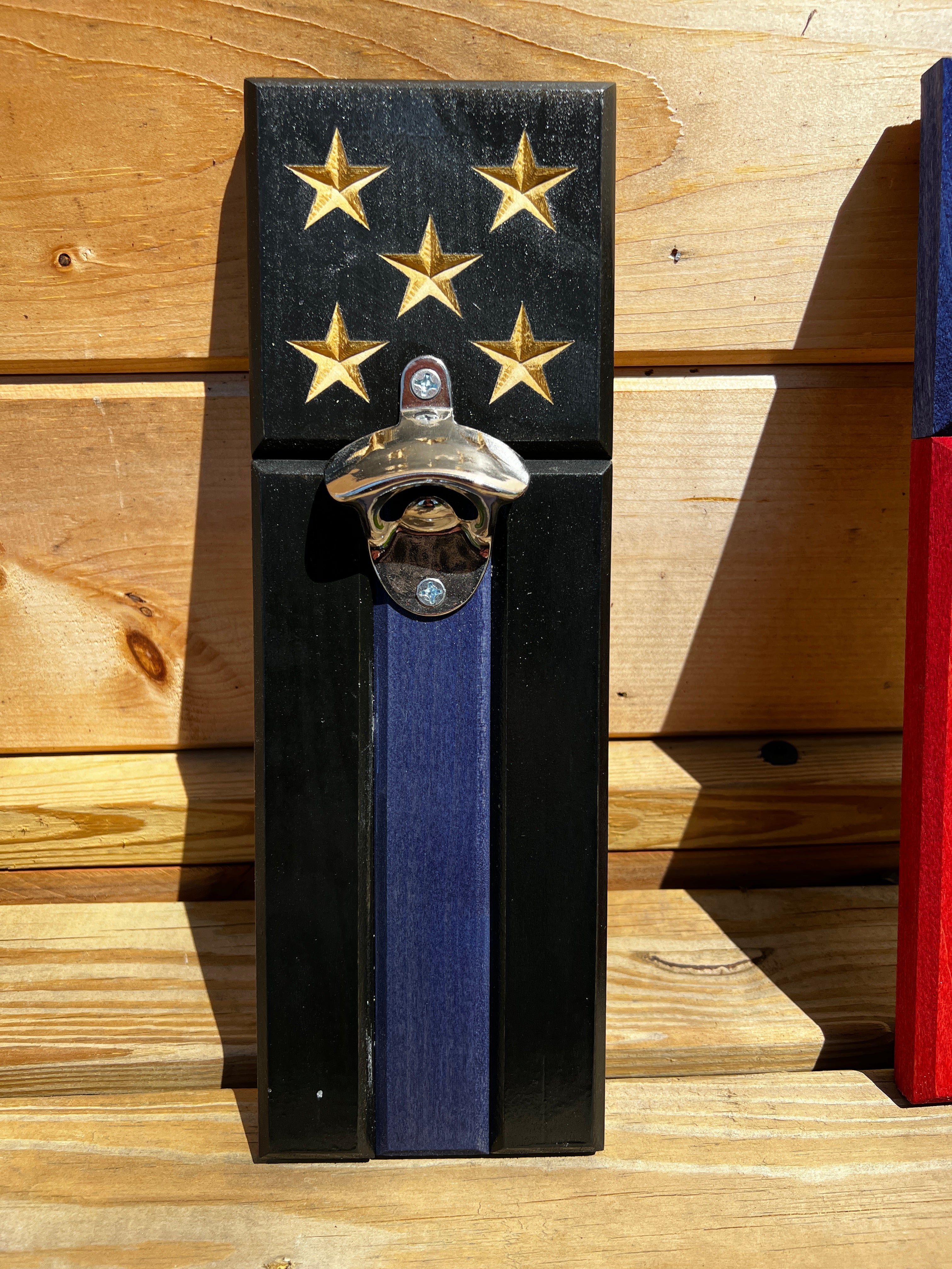 Thin Blue Line Bottle Opener