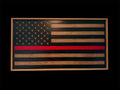 Thin Red Line Flag  Small  11.5" x 22.5"