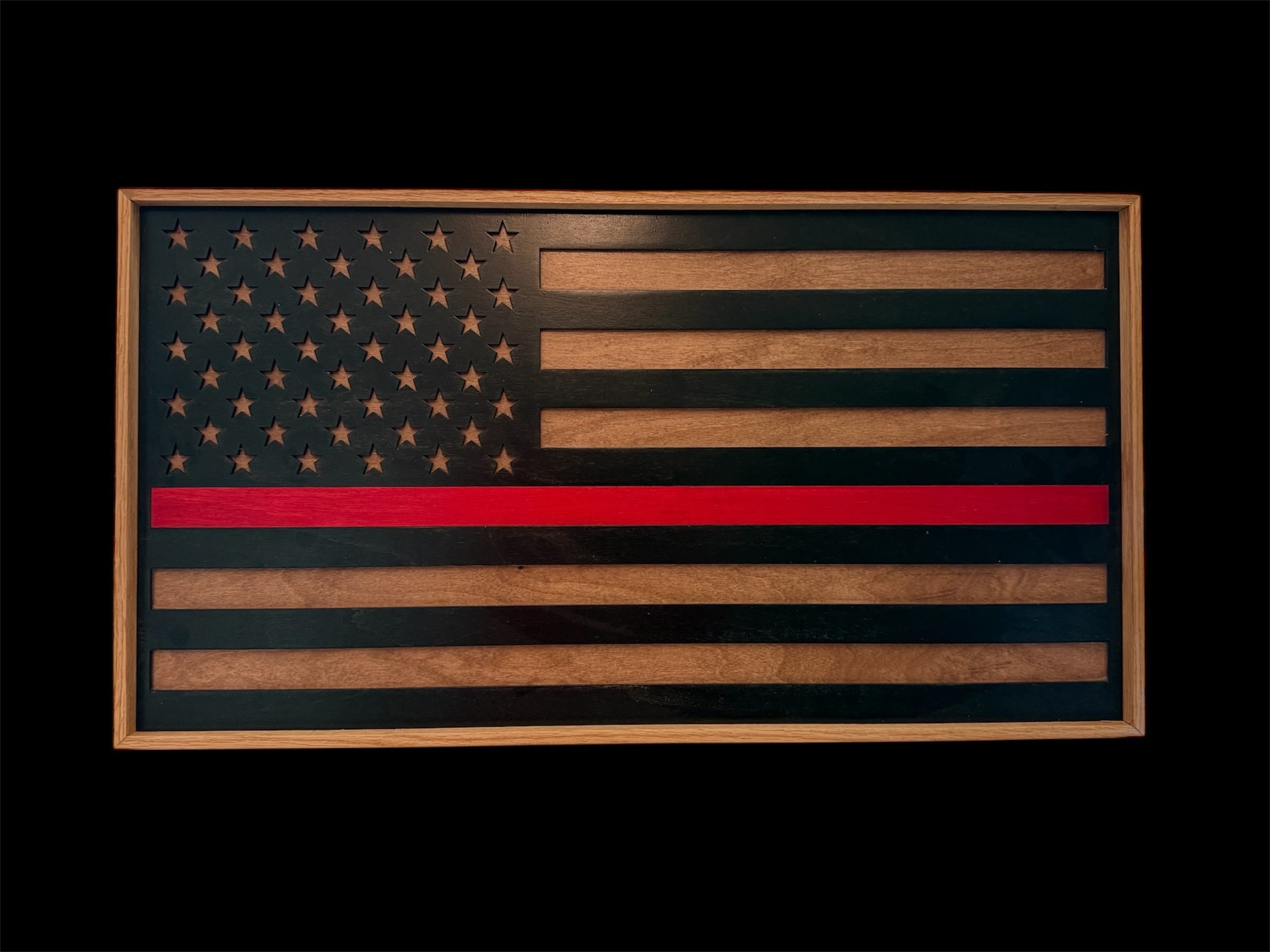 Thin Red Line Flag  Small  11.5" x 22.5"